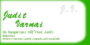 judit varnai business card